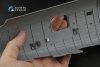 Quinta Studio QD32260 B-24D/B-24J Liberator, Nose, central and rear compartments 3D-Printed & coloured Interior on decal paper (Hobby Boss) 1/32